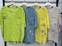 Футболка Yafeier 9600 l.green - делук