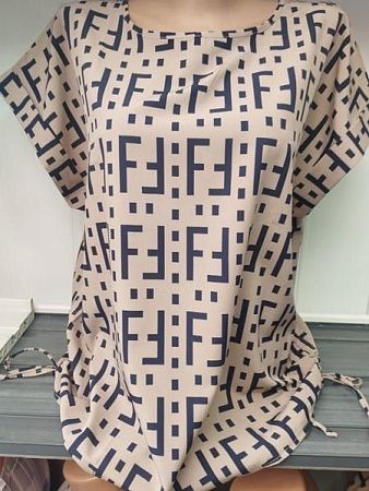 Футболка Galina 569-3 beige - делук