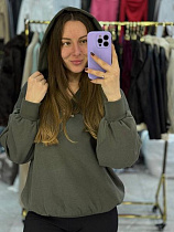 Батник Arina 1676 khaki - делук