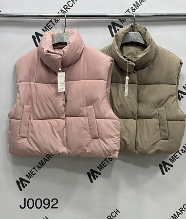 Жилетка Met&March J0092 pink - делук