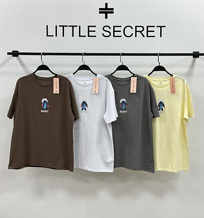 Футболка Little Secret 500445 brown - делук