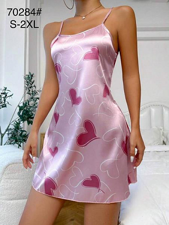 Ночнушка Estima 70284 pink - делук