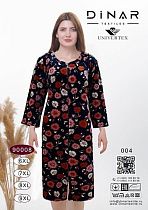 Халат Annet DO9008-4 black - делук