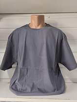 Футболка Panda 1605 blue - делук