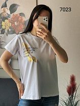 Футболка Fsn 7023 white - делук