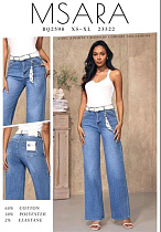 Джинсы Jeans Club BQ2598 l.blue - делук