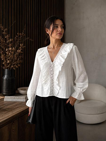 Блузка New Season RB112 white - делук
