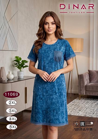 Платье Anion 11069 l.blue - делук