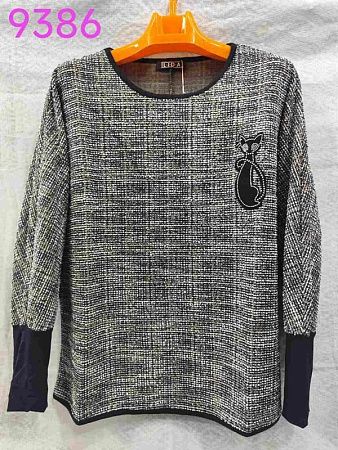 Свитер Lida 9386 grey - делук