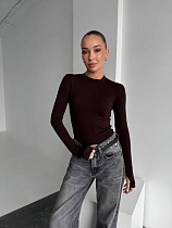 Свитер Arina 5171 brown - делук