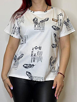 Футболка Kosta KS145 white - делук