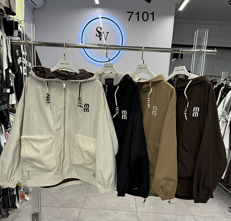 Ветровка Saint Wish 7101 brown - делук