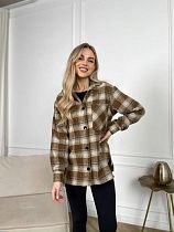 Рубашка Arina 2420 khaki Рубашка Arina 2420 khaki - делук