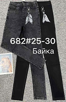 Джинсы Immei 682-2 grey - делук