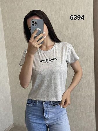 Футболка Fsn 6394 l.grey - делук
