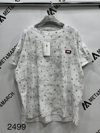 Футболка Met&March 2499-8 grey - делук
