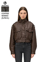 Куртка Immei W8893 brown - делук