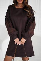 Платье Alisa Brand 7562 brown - делук