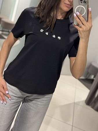 Футболка Comod 93658 black - делук