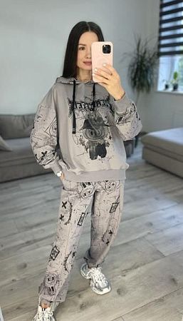 Костюм Спорт S.Style 612 grey - делук