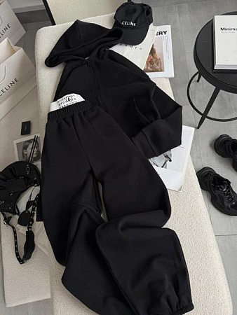 Костюм Спорт Modnulya 694 black - делук