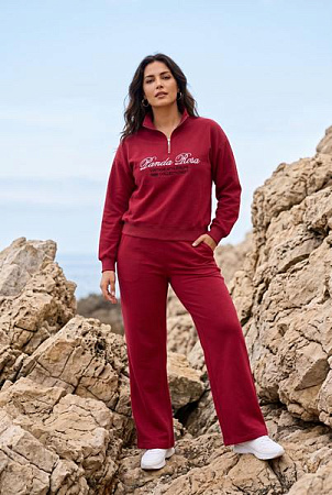 Кофта Спорт Kosta 1539 wine - делук