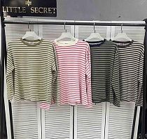 Свитер Modnulya 1589 khaki-white - делук
