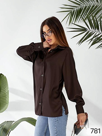 Рубашка Loren 781 brown - делук