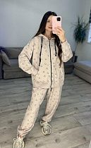 Костюм Спорт S.Style 606 beige - делук