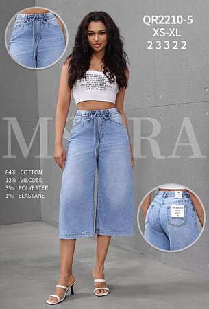 Бриджи Jeans Club QR2210-5 l.blue - делук