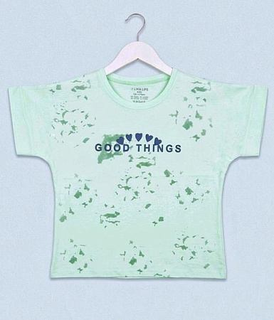 Футболка Dino DN409 mint - делук