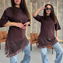 Футболка Sofi Cor 9075 brown - делук