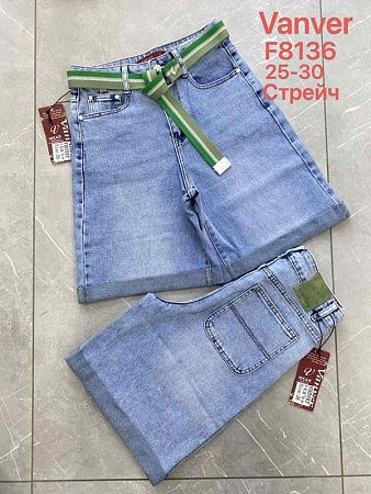Шорты Vanver F8136 l.blue - делук