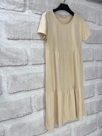 Платье Karon 7580 beige - делук