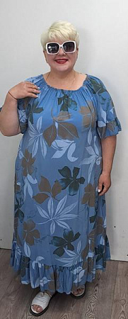 Платье Romeo Life RL1071 l.blue - делук