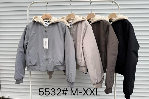 Куртка Style Nadezhda 5532 grey - делук