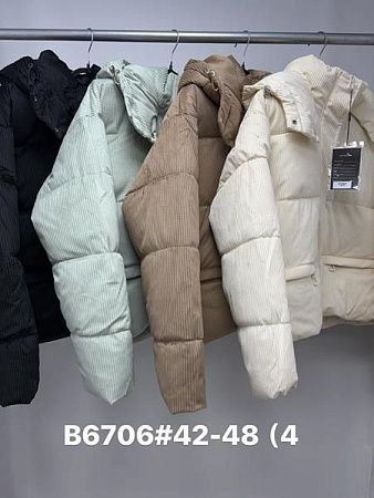 Куртка Jacket B6706 brown - делук