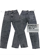 Джинсы Resalsa AT6537 d.grey - делук