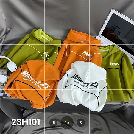 Худи Фунтик 23H101 orange - делук