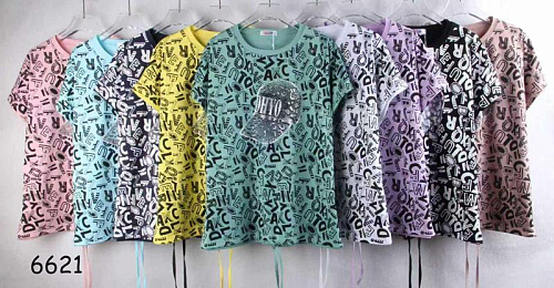 Футболка Jjf 6621 mix - делук