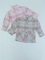 Рубашка Baykush 16181 pink - делук