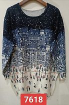 Свитер Lida 7618 blue - делук