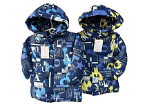 Куртка Farbique F343 blue-yellow - делук