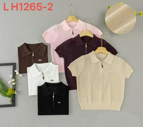 Футболка Dgmd LH1265-2 chocolate - делук