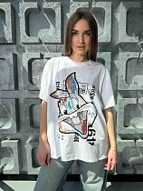 Футболка Trend TR247 white - делук