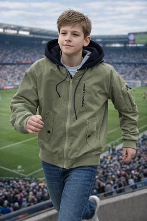 Ветровка Major Kids 29918 khaki - делук