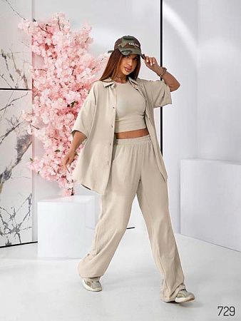 Костюм Loren 729 beige - делук