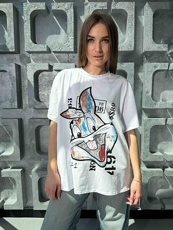 Футболка Trend TR247 white - делук