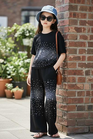 Костюм Delfinka 882531 black - делук