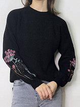 Свитер Kosta 5619 black - делук